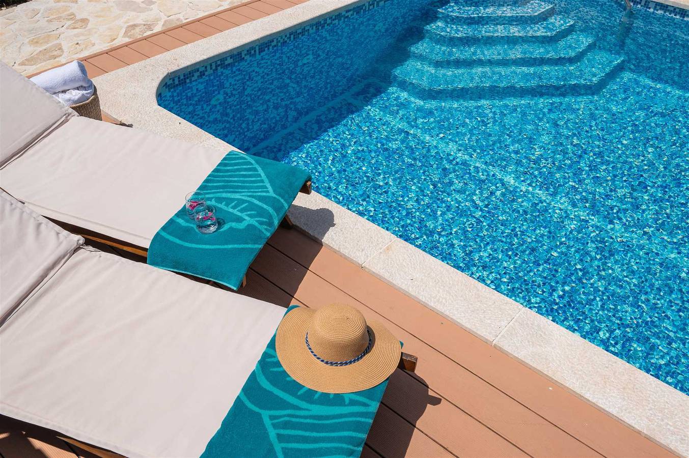 Villa Old House mit Pool, Whirlpool in Imotski, Makarska Riviera