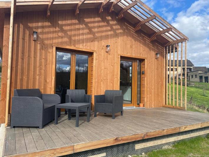 Gîte pour 4 personnes, avec Terrasse à Fromelennes