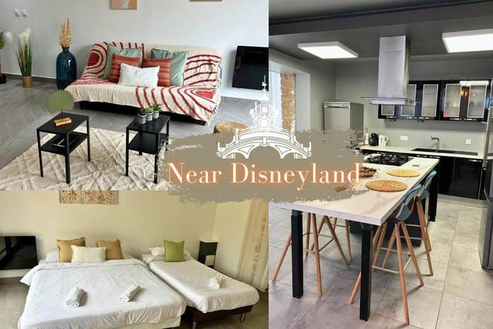 Appartement de vacances pour 5 personnes, avec vue ainsi que jardin et terrasse