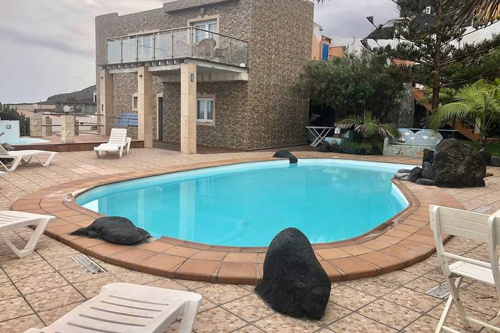 Ferienhaus für 7 Personen, mit Garten und Whirlpool sowie Balkon in Villa de Mazo