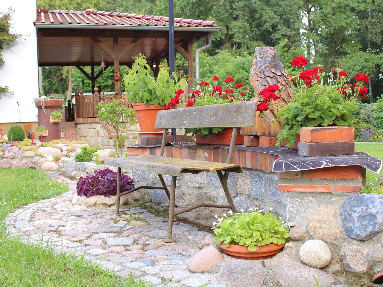 Ganze Ferienwohnung, Ferienwohnung Hänelt - Fewo, Sz, Wz, Du/Wc, Küche, Terrasse in Schmogrow, Schmogrow-Fehrow