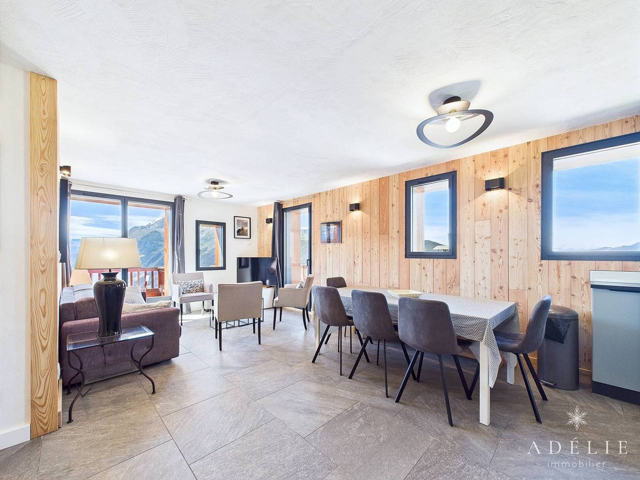 Ganze Ferienwohnung, 5 Rooms Duplex 9 pers. La Rosiere in La Rosière, Montvalezan