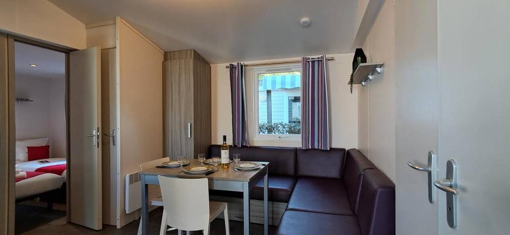 Camping pour 6 personnes, avec terrasse et piscine à Saint-Hilaire-de-Riez