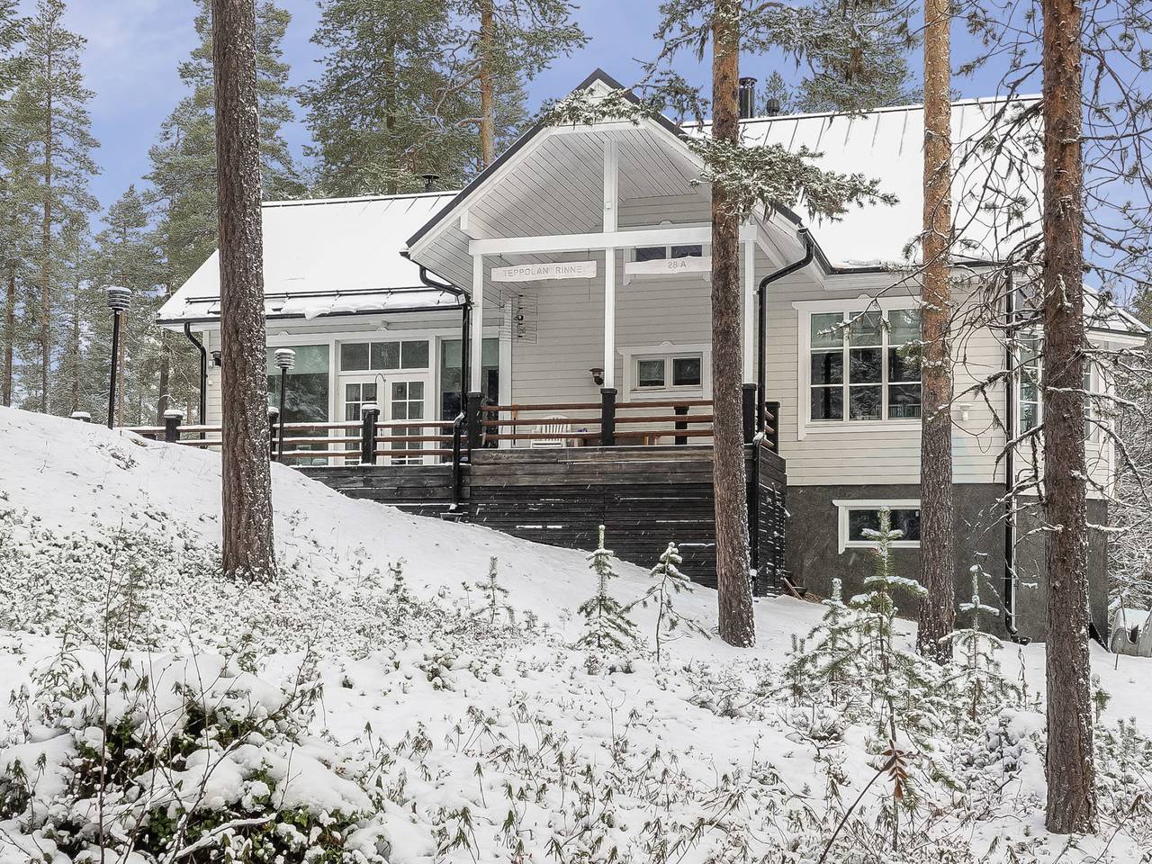 Teppolan rinne in Salla, Lappland