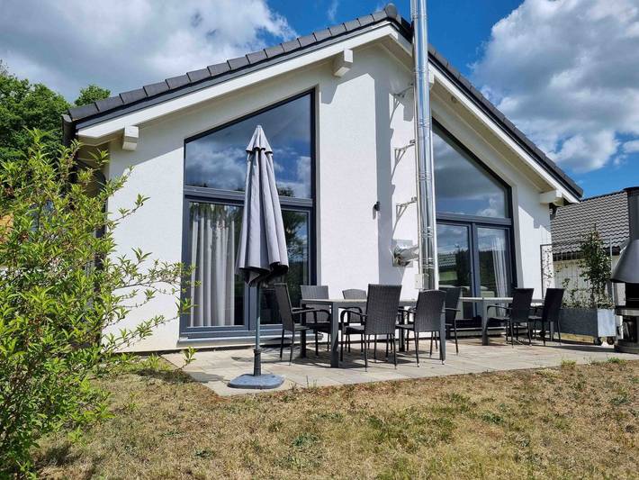 Ferienhaus für 8 Personen, mit Terrasse und Sauna, mit Haustier in Franken