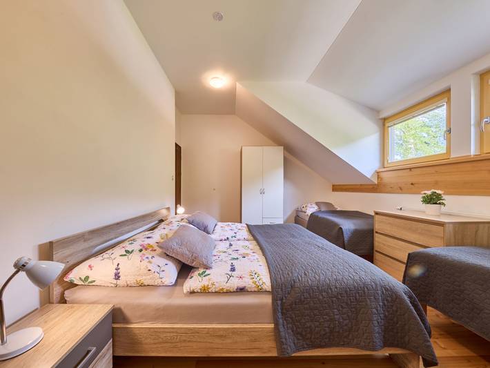 Ferienwohnung für 4 Personen, mit Garten und Terrasse sowie Ausblick, mit Haustier am Riesengebirge - 4