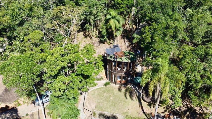 Villa pour 2 personnes, avec jardin ainsi que vue et balcon, animaux acceptés dans le Sud (Brésil)