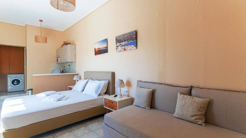 Maison d’hôte pour 2 personnes, avec balcon et vue dans Palaiochora - 3