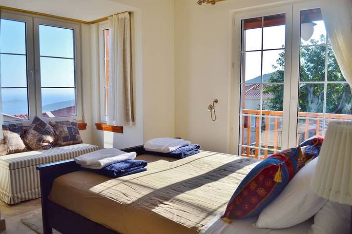 Villa 3 chambres avec piscine privée, vue mer et montagne à Lavanta incroyable in Kaş, Saklıkent