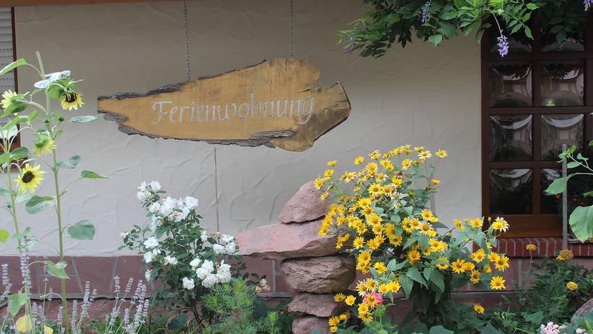 Ferienwohnung für 4 Personen, mit Terrasse und Garten sowie Sauna in Bruchweiler-Bärenbach - 2