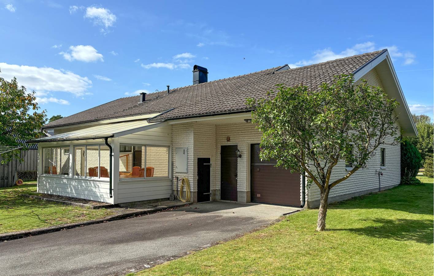 Ferienhaus für 8 Personen mit Garten in Bolmen