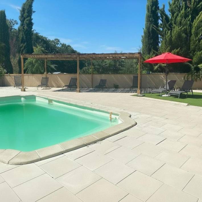 Camping pour 6 personnes, avec vue ainsi que piscine et jardin dans le Tarn-et-Garonne - 4