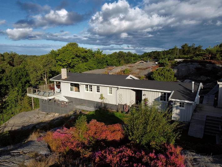 Ferienhaus für 8 Personen, mit Meerblick