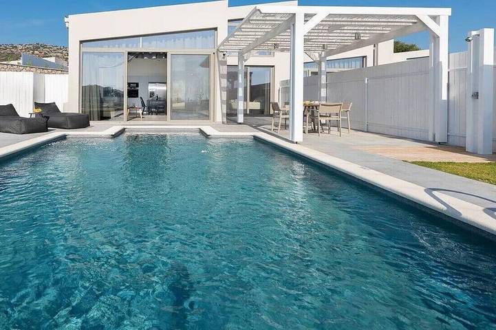 Ferienhaus für 10 Personen, mit Balkon in Afantou