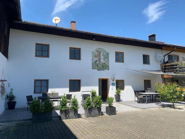 Ferienwohnung für 4 Personen, mit Terrasse und Garten in Taching am See - 4