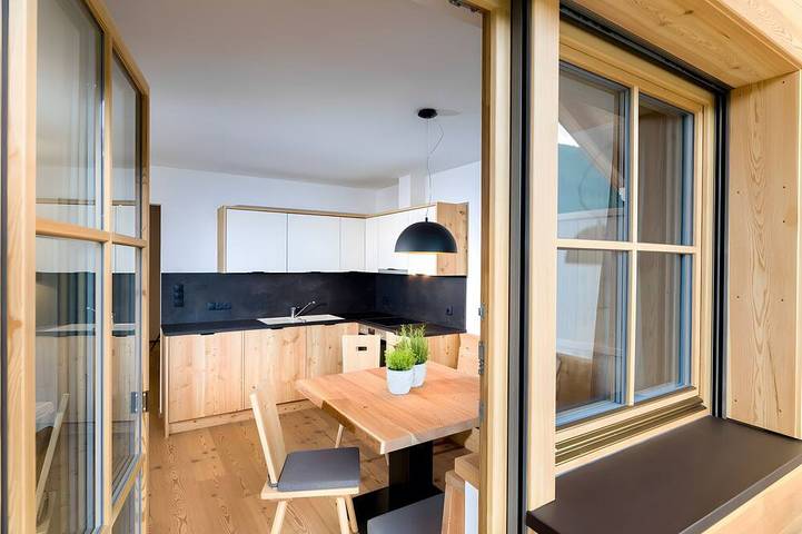 Appartement de vacances pour 6 personnes, avec balcon ainsi que jardin et sauna - 1