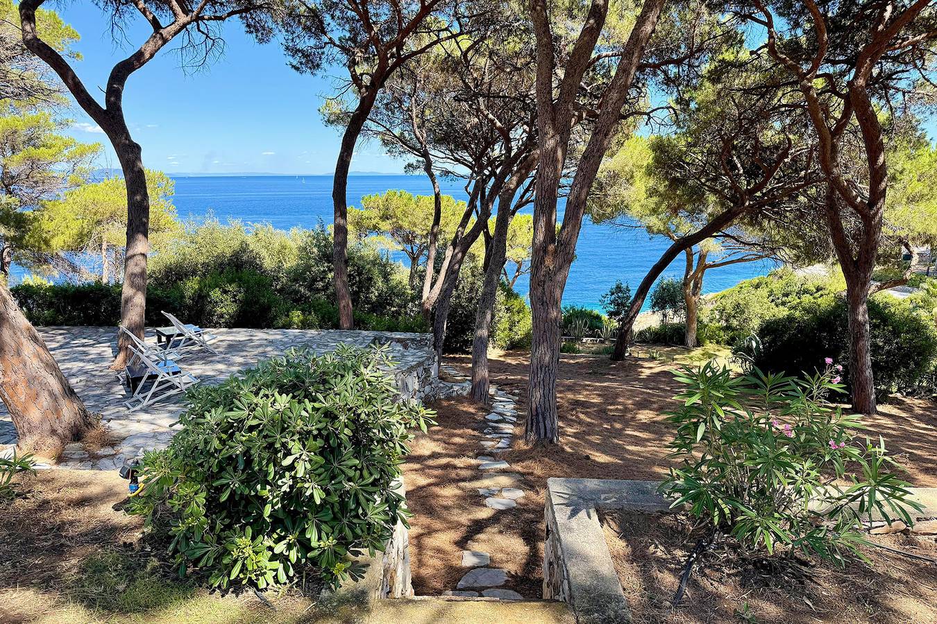 Villa Star Isola d'Elba con vista mare in Capo d'Arco, Riotorto