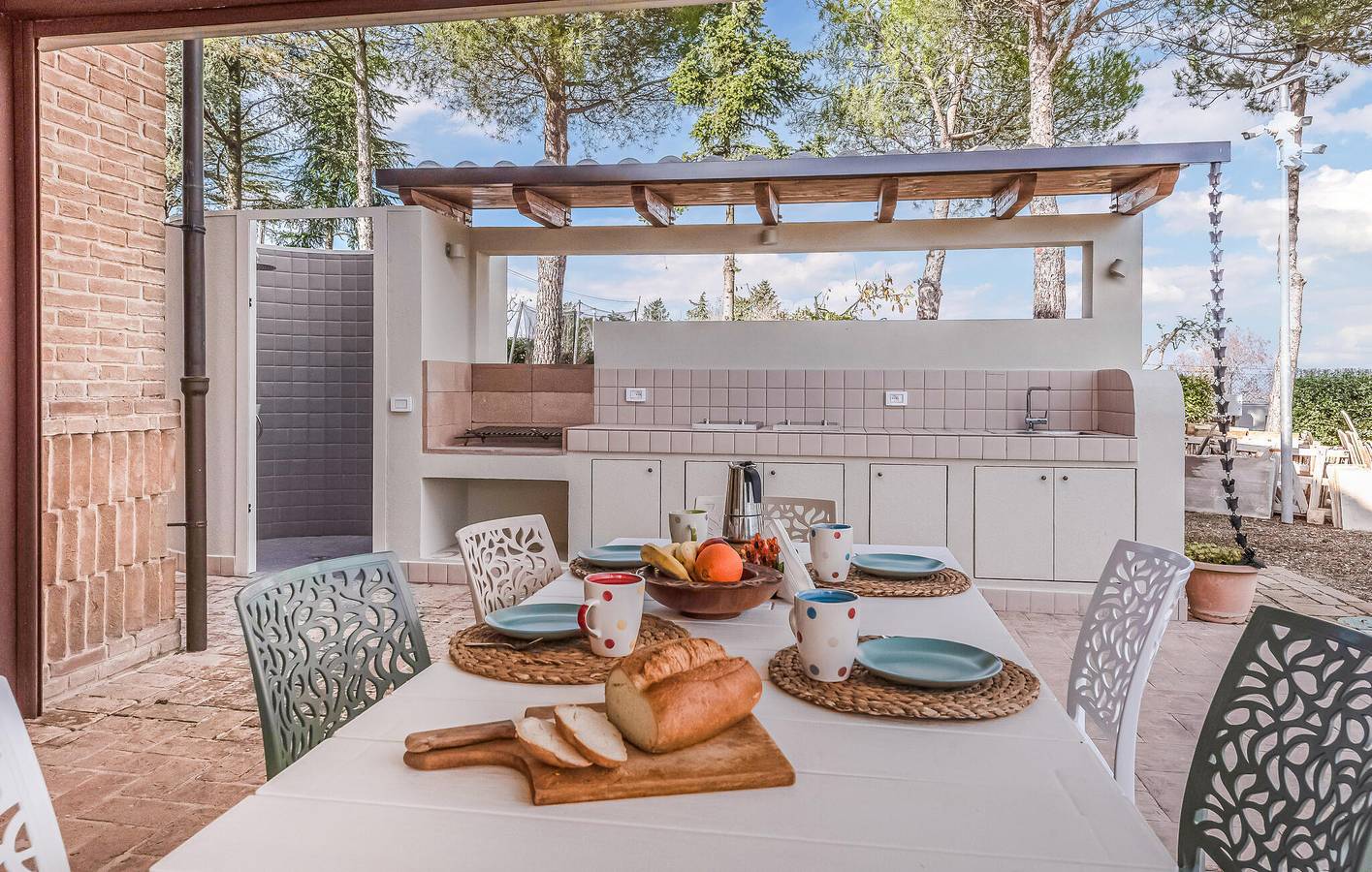 Casa de vacaciones para 10 personas con jardín in Macerata, Provincia de Macerata