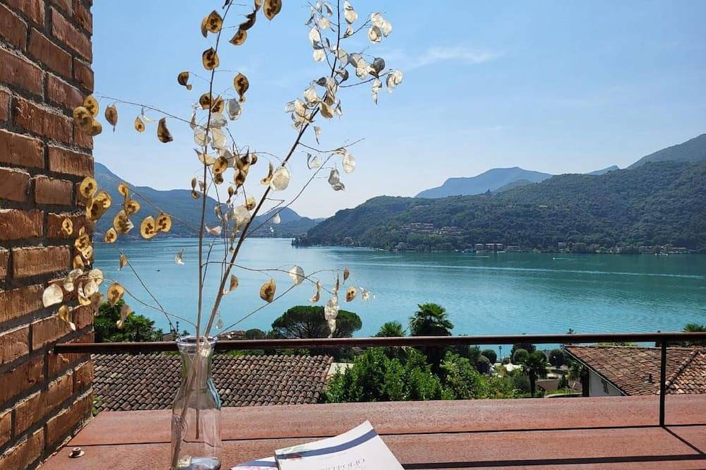 Casa Gorlino in Morcote, Luganersee