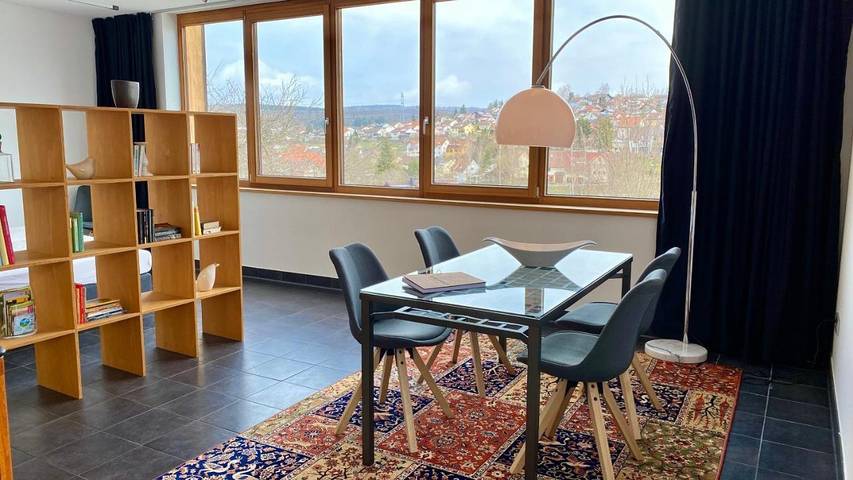 Gîte pour 2 personnes, avec jardin et vue, animaux acceptés à Gomadingen - 3