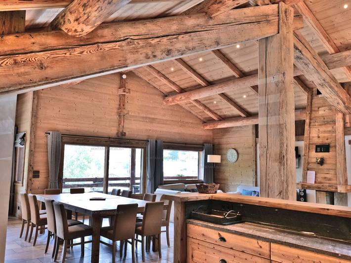 Gîte pour 14 personnes, avec Balcon et Sauna à Le Grand-Bornand - 4