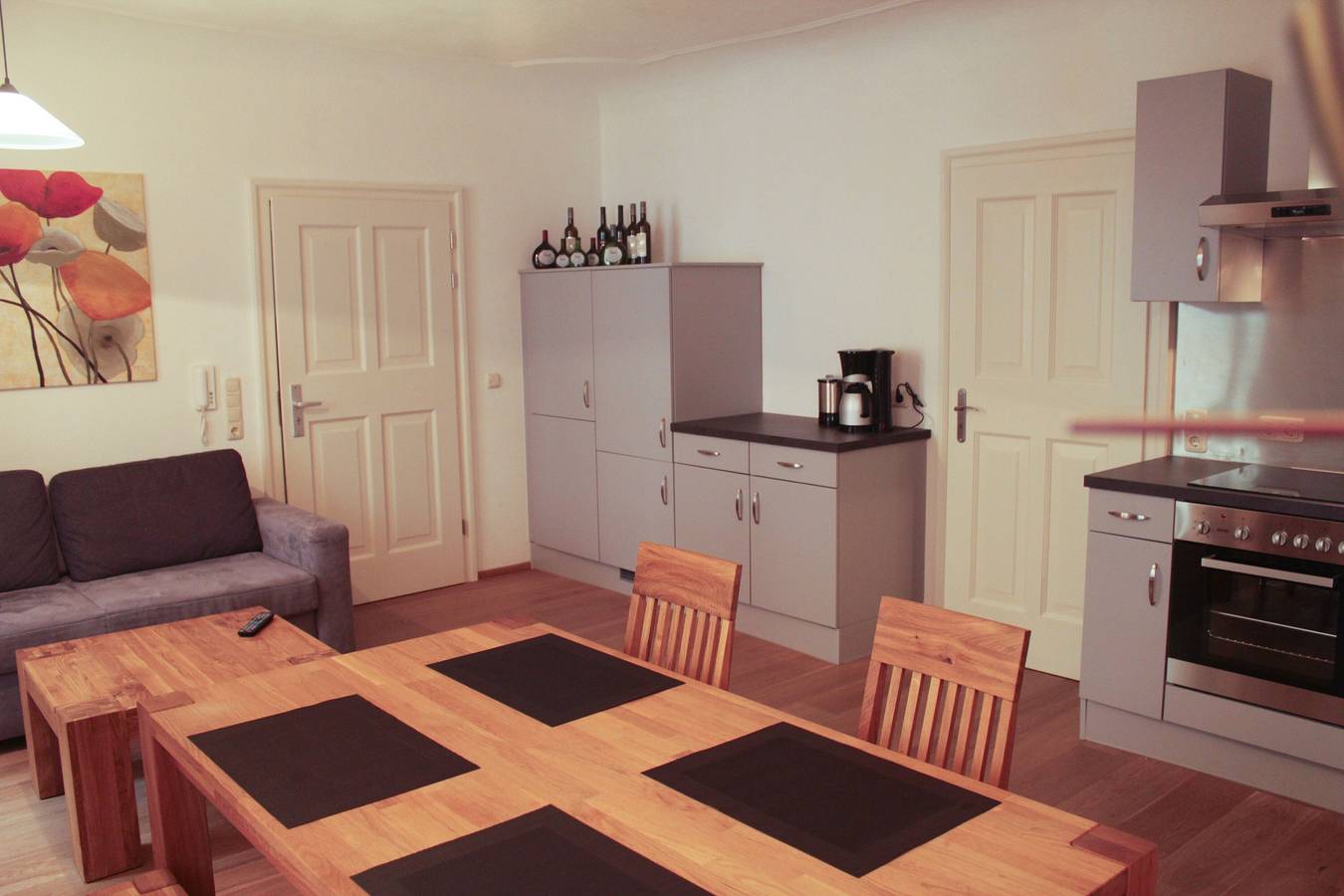 Ganze Wohnung, Appartment 'Weinstraße' mit Sitzgelegenheit im Innenhof und Wlan in Volkach, Fränkisches Weinland