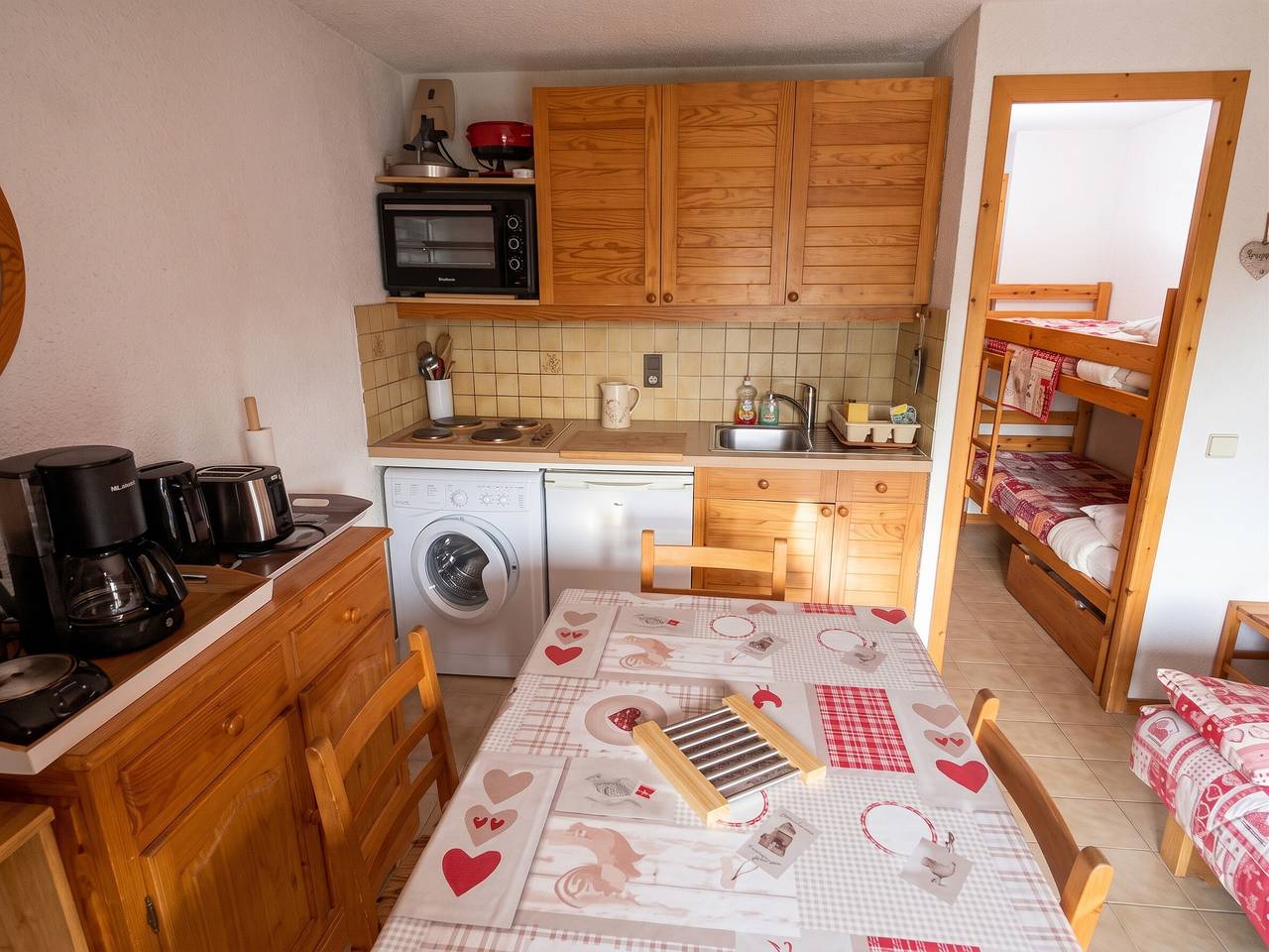 Studio entier, Studio avec vue sur la montagne à Saint-Gervais-les-Bains - 20 m² in Saint-Gervais-les-Bains, Pays du Mont-Blanc