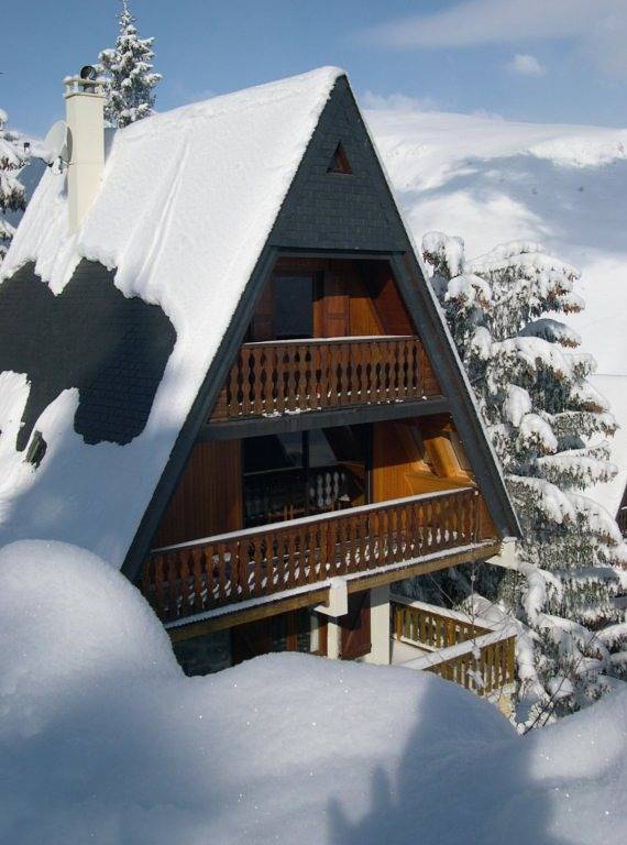 Chalet pour 10 personnes, avec balcon et jardin - 1