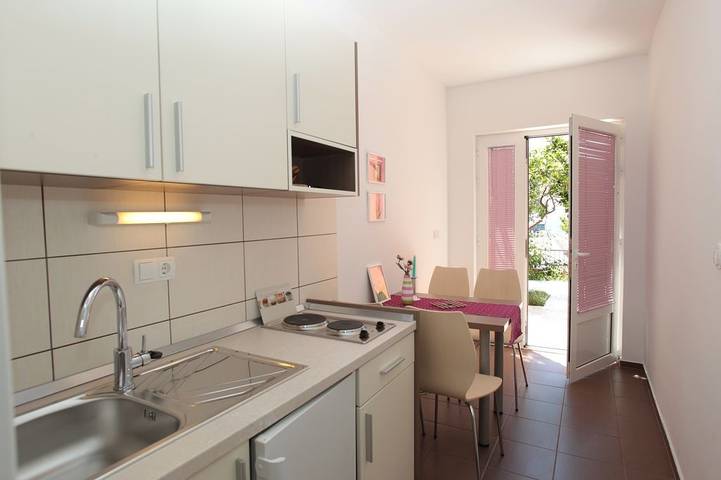 Appartement entier, Ferienwohnung in Podgora mit Meerblick, Terrasse, Klimaanlage, W-Lan (849-3) in Podgora (Split-Dalmatie), Makarska riviera