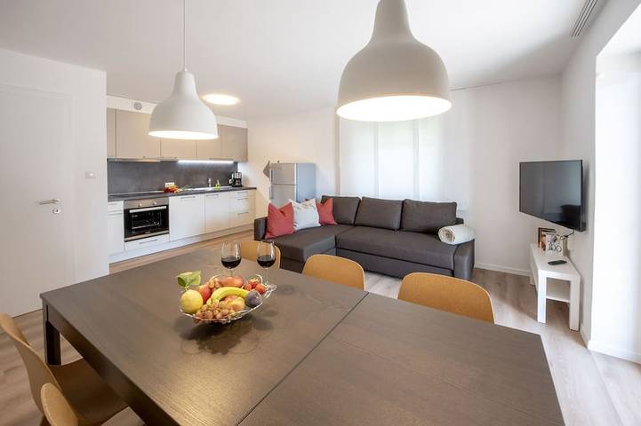 Ferienwohnung für 4 Personen, mit Garten