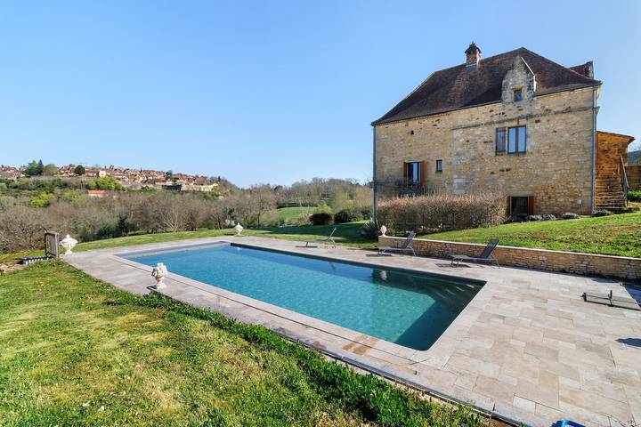 Ferienhaus für 10 Personen, mit Garten
