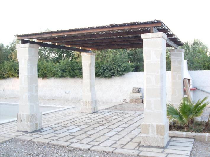 Bungalow für 3 Personen, mit Garten und Pool in Süditalien