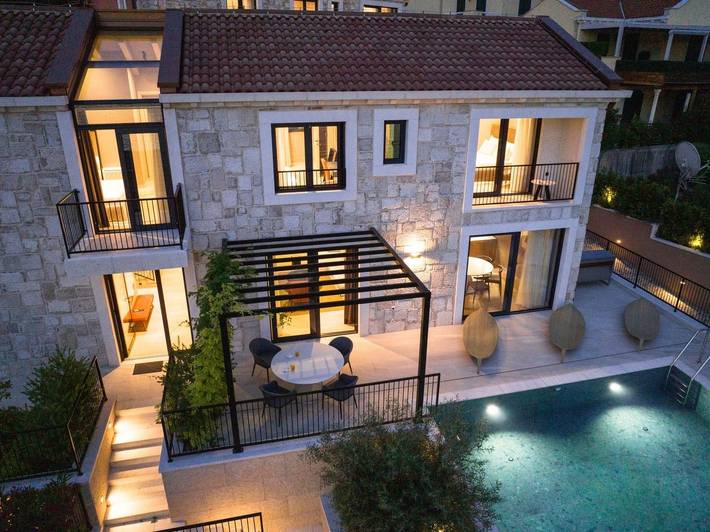 Villa pour 6 personnes, avec jardin, animaux acceptés à Slano