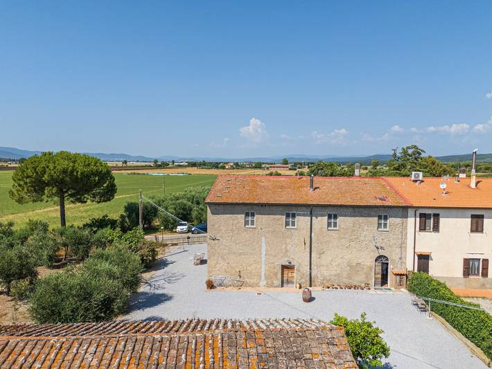 Kamer 'Kamer 1 - Del Ponti' met gedeelde tuin en Wi-Fi in Piombino, Etruskische kust