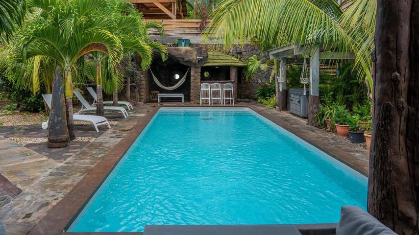 Villa pour 6 personnes, avec jacuzzi ainsi que piscine et jardin à Sainte-Marie (Île de la Réunion) - 3
