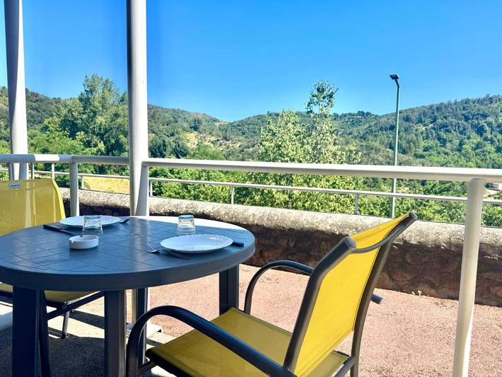 Appartement de vacances pour 2 personnes, avec balcon et vue