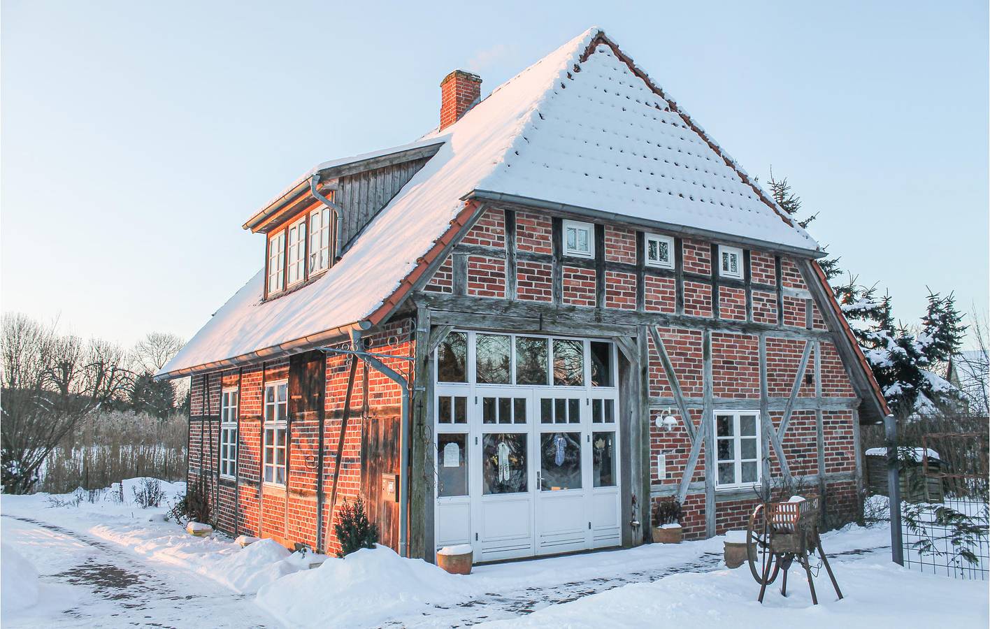 Terrassenwohnung mit Parkplatz und Internet in Thandorf, Nordwestmecklenburg (Wismar und Umgebung)