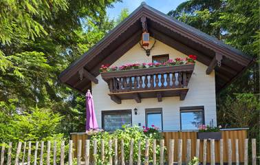 Ferienhaus für 5 Personen, mit Ausblick und Garten sowie Terrasse in Thüringen