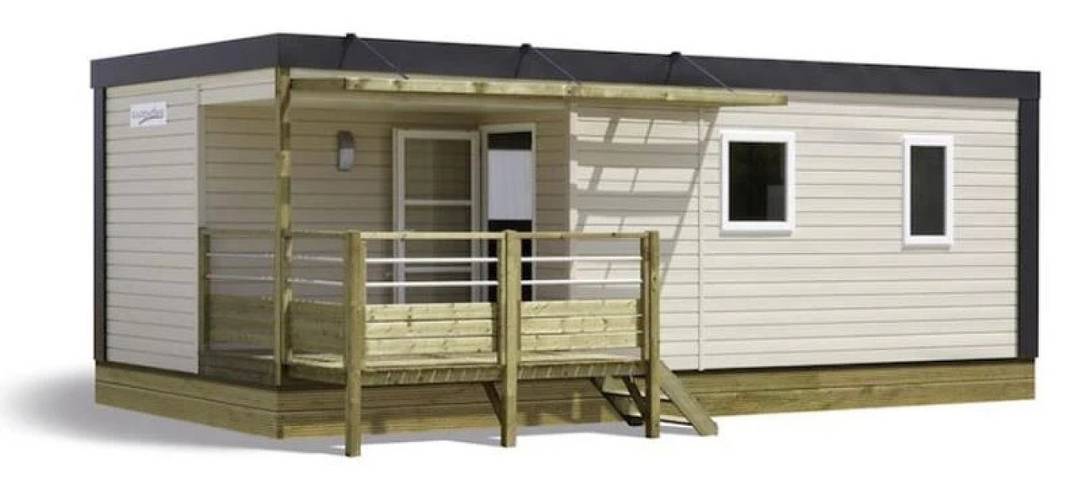 Mobil home pour 4 personnes, avec bassin pour enfant à Chandolas - 4