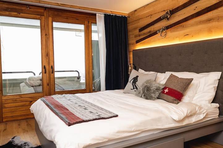 Ganze Wohnung, Wunderstay Alpine 403 Centric Studio Balcony & View in Davos Platz 1, Davos