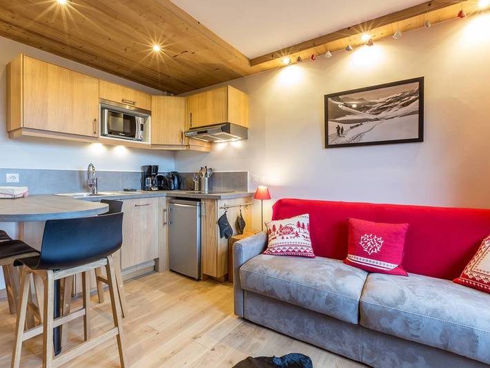 Gîte pour 4 personnes, avec balcon dans Méribel-Mottaret - 4