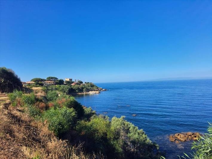 Appartamento per 4 persone, con Terrazza e Giardino nonché Panorama a Capo Rizzuto