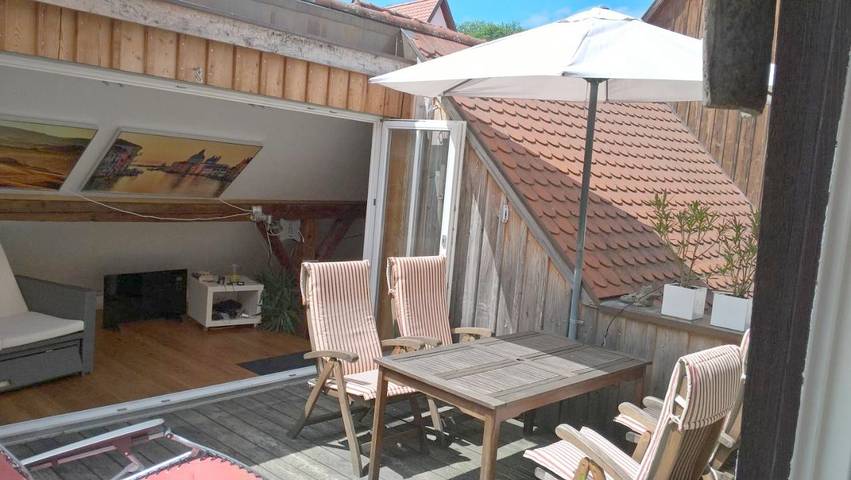 Location de vacances pour 6 personnes, avec jacuzzi ainsi que sauna et terrasse, animaux acceptés dans Dinkelsbuhl - 4