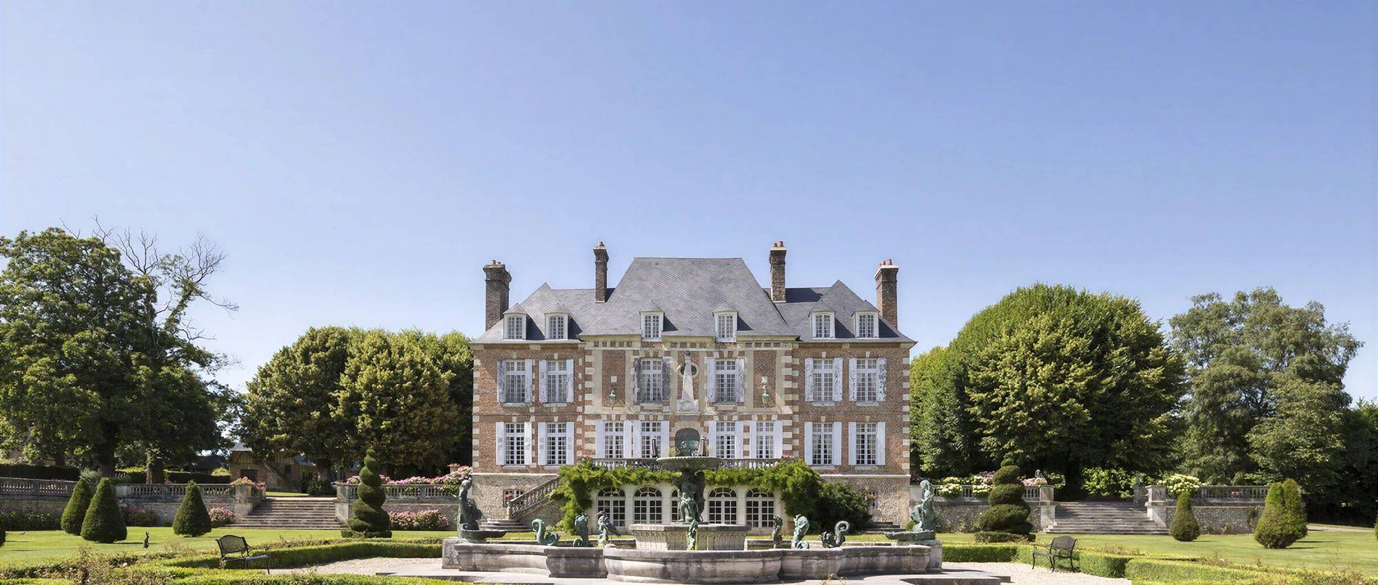 Château pour 18 personnes avec piscine in Saint-Maclou, Région de Bernay