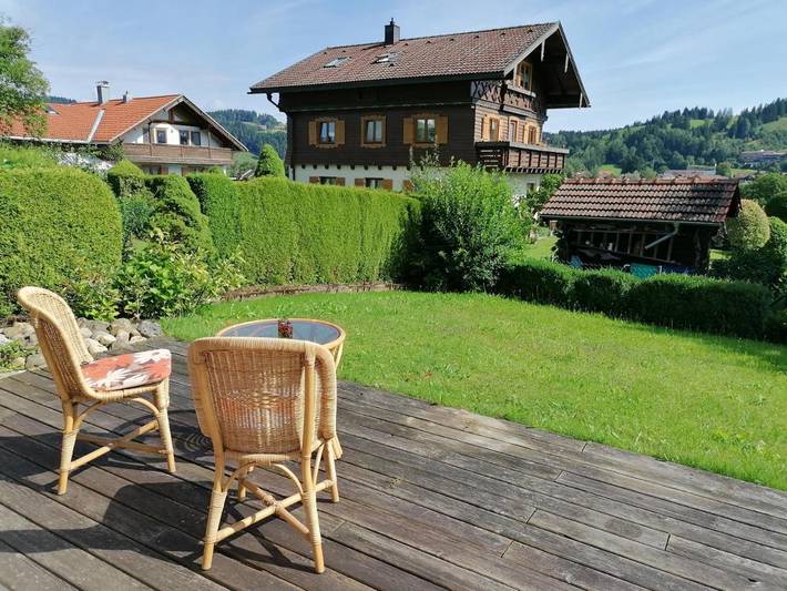 Ferienwohnung für 2 Personen, mit Garten in Bühl am Alpsee