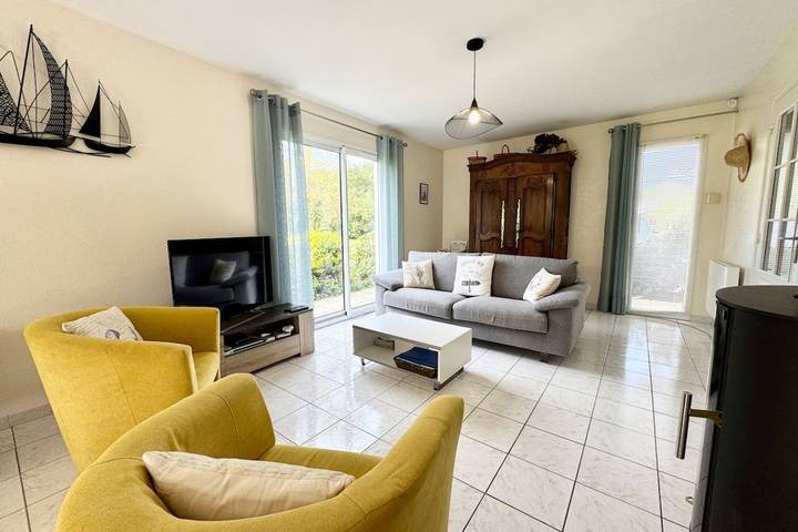 Ferienhaus für 6 Personen mit Garten in Sainte-Hélène, Côte des Mégalithes