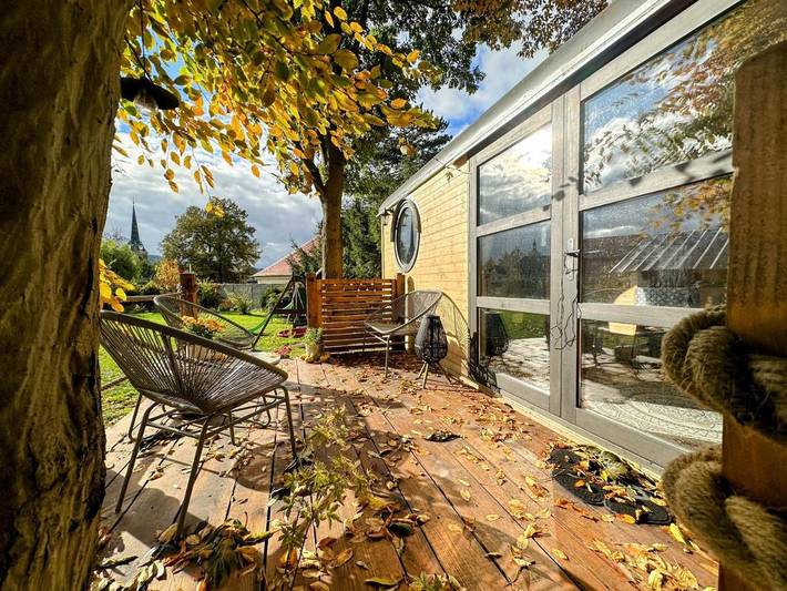 Camping voor 4 personen, met terras en tuin in Tsjechië