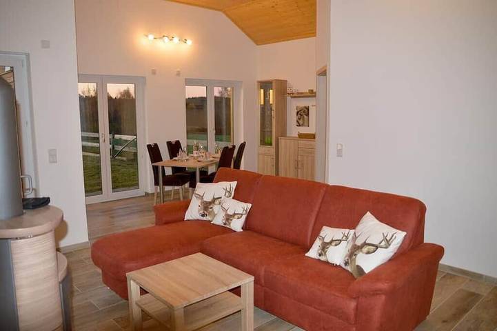 Ferienhaus für 4 Personen, mit Garten, mit Haustier