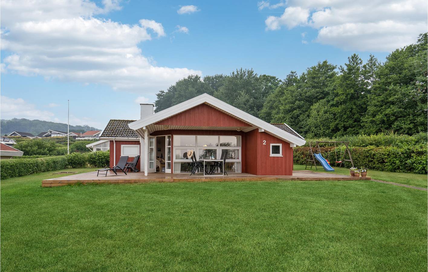 Vacation house for 8 people with sauna in Bjert, Little Belt