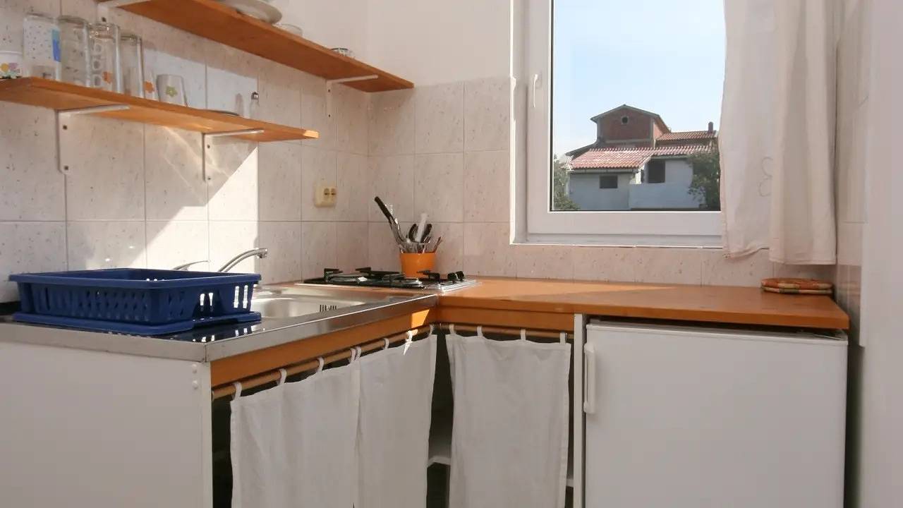 Appartement de vacances entier, Ferienwohnung für 3 Personen (28 m²) in Mandre in Mandre, Pag
